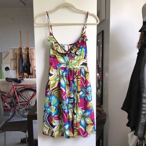 Tropical Pattern Dress